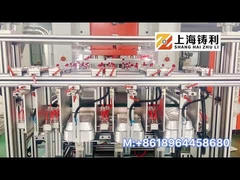 Aluminum foil container machine for hot size container in 3 cavities with high quality