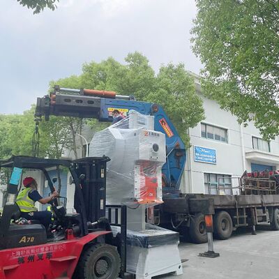 Aluminium Container Making Machine with Mitsubishi PLC and Schneider Components