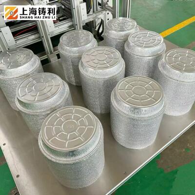 Aluminum Silver foil container machine for aluminum container manufacturing with high speed
