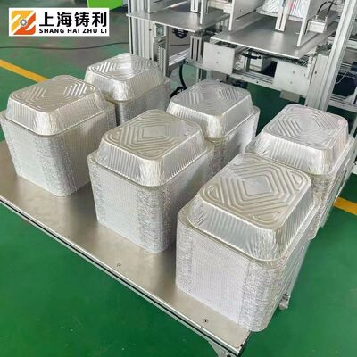 Automatic Aluminum Foil Container Machine with Multi Cavities Mold