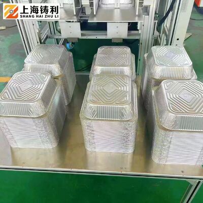 Servo Driven Aluminium Food Container Machine 24KW 380V 50HZ High Speed Punching Press