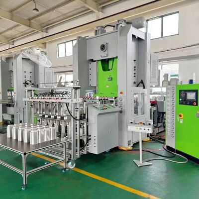 Servo Driven Aluminium Food Container Machine 24KW 380V 50HZ High Speed Punching Press