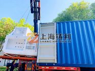 High Speed Silver Container Machine Price With Ce In White And Orange PNEUMATIC SMC