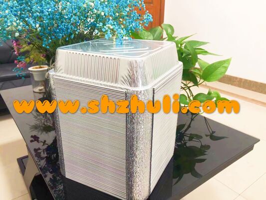 80 KN Servo H Frame Hydraulic Press Aluminium Container Making Machine With Mitsubishi PLC