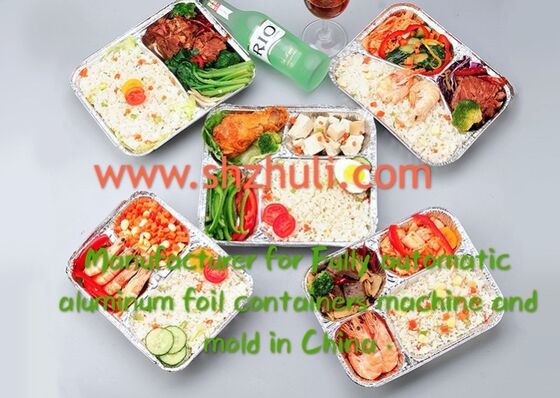 10T 18KW Foil Container Making Machine Mitsubishi PLC Control System 380V 50HZ 3 Phase Press
