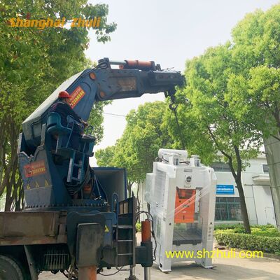 Fully Automatic H Frame Hydraulic Press Aluminium Container Making Machine 50-65 Times Per Min