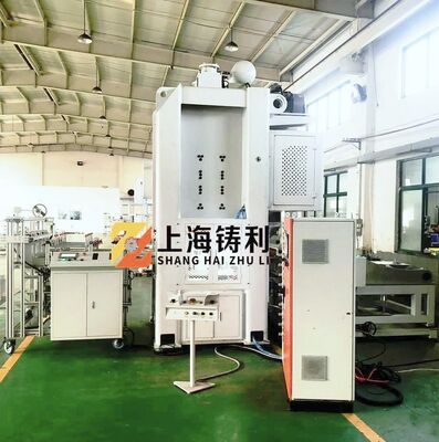 Fully Automatic H Frame Hydraulic Aluminum Foil Container Making Machine 50-65 SPM