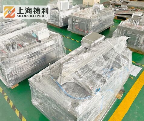 Mitsubishi PLC Controlled 180-260mm Slide Stroke Aluminum Foil Container Making Machine