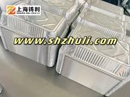Aluminium Foil Container Making Machine Servo Motor ZL-T80 For Food Package