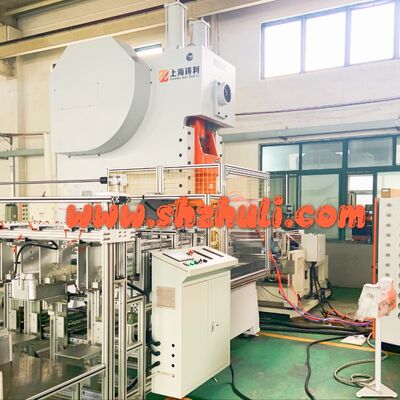 11KW Foil Container Making Machine with Mitsubishi PLC and Schneider Low Voltage Components