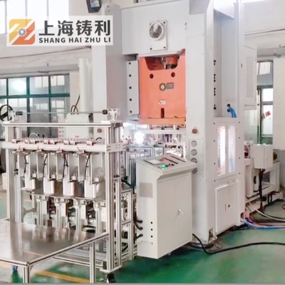 Aluminum  Silver Foil Box Making Machine Aluminum Foil Container Machine For Food Package