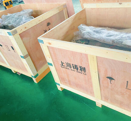 11KW Foil Container Making Machine with Mitsubishi PLC and Schneider Low Voltage Components