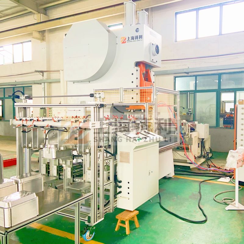 Automatic  Aluminum Foil Container Production Line Foil Container Production Line Zhuli -T63