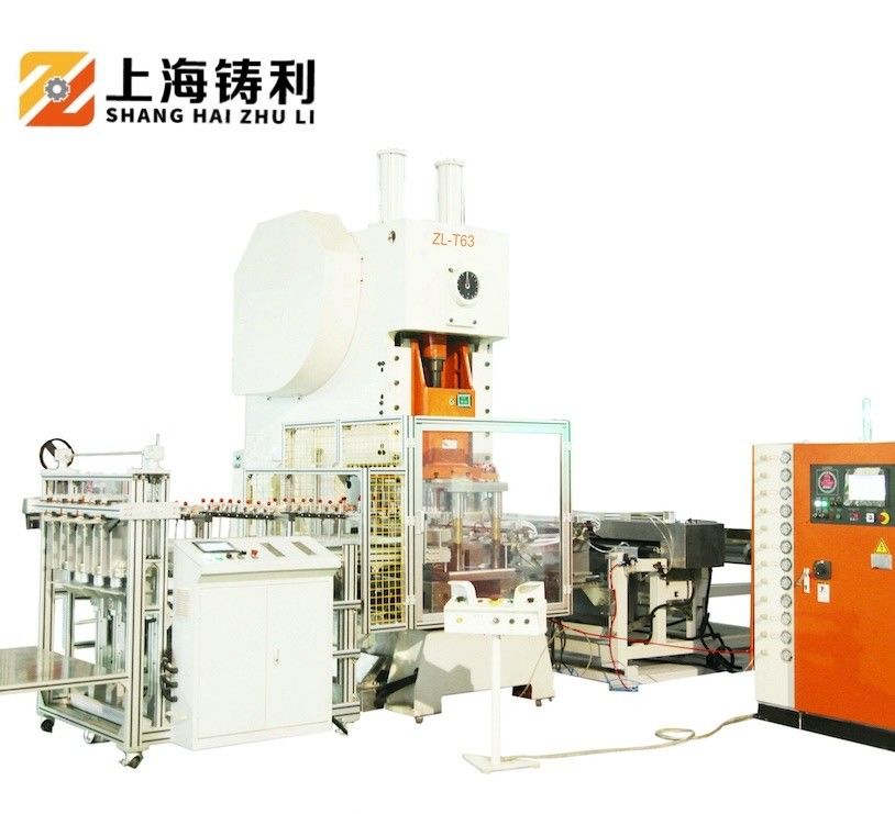 Fully Automatic Mechanics Foil Food Container Punching Machine ZL-T63 With CE /ISO Certificate In FAST Speed