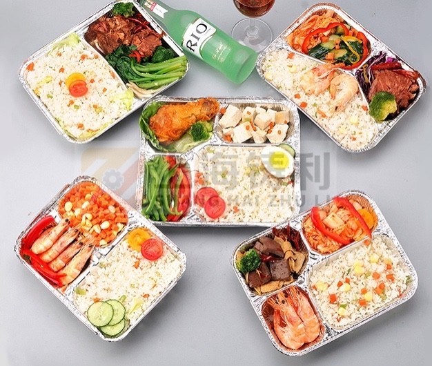 Automatic Disposable Food Container Making Machine Aluminum Foil Plate