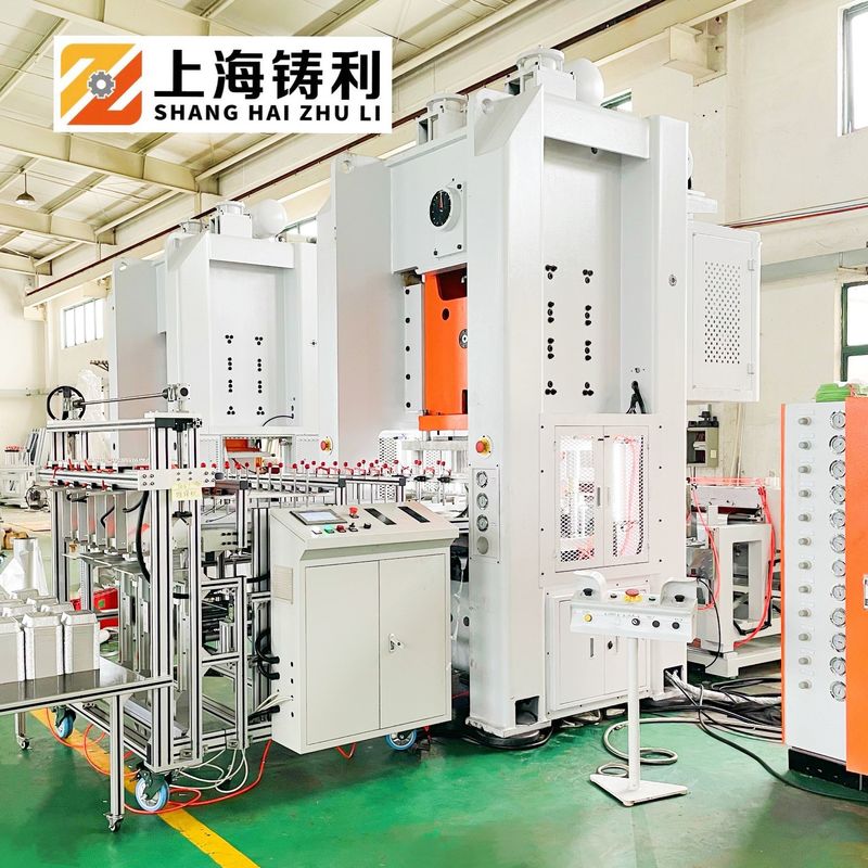 High Efficiency Aluminium Container Making Machine Pneumatic Recyclable