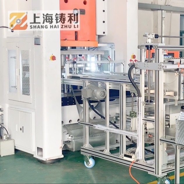 Automatic Aluminum Container Machine 80Tons Disposable Aluminum Foil Food Container Making Machine For Mid East Market
