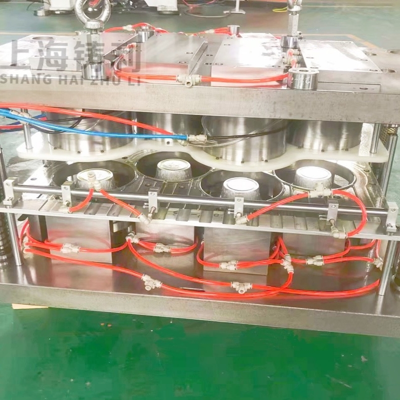 Aluminium Food Container Punching Machine Press 260mm Strokes 50hz 380v
