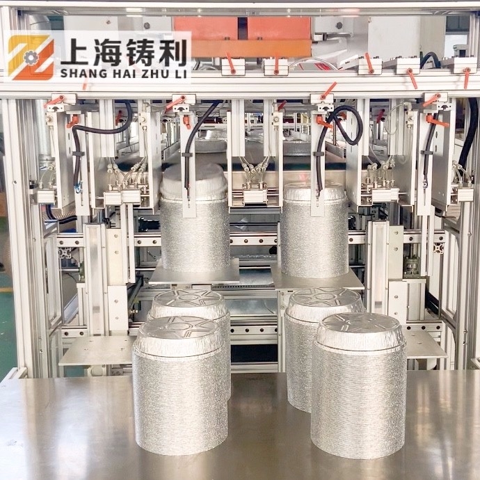 Aluminum Foil Food Container Punching Machine ZL-T80/zLT130  MITSUBISHI PLC 3 PHASE Press Machine