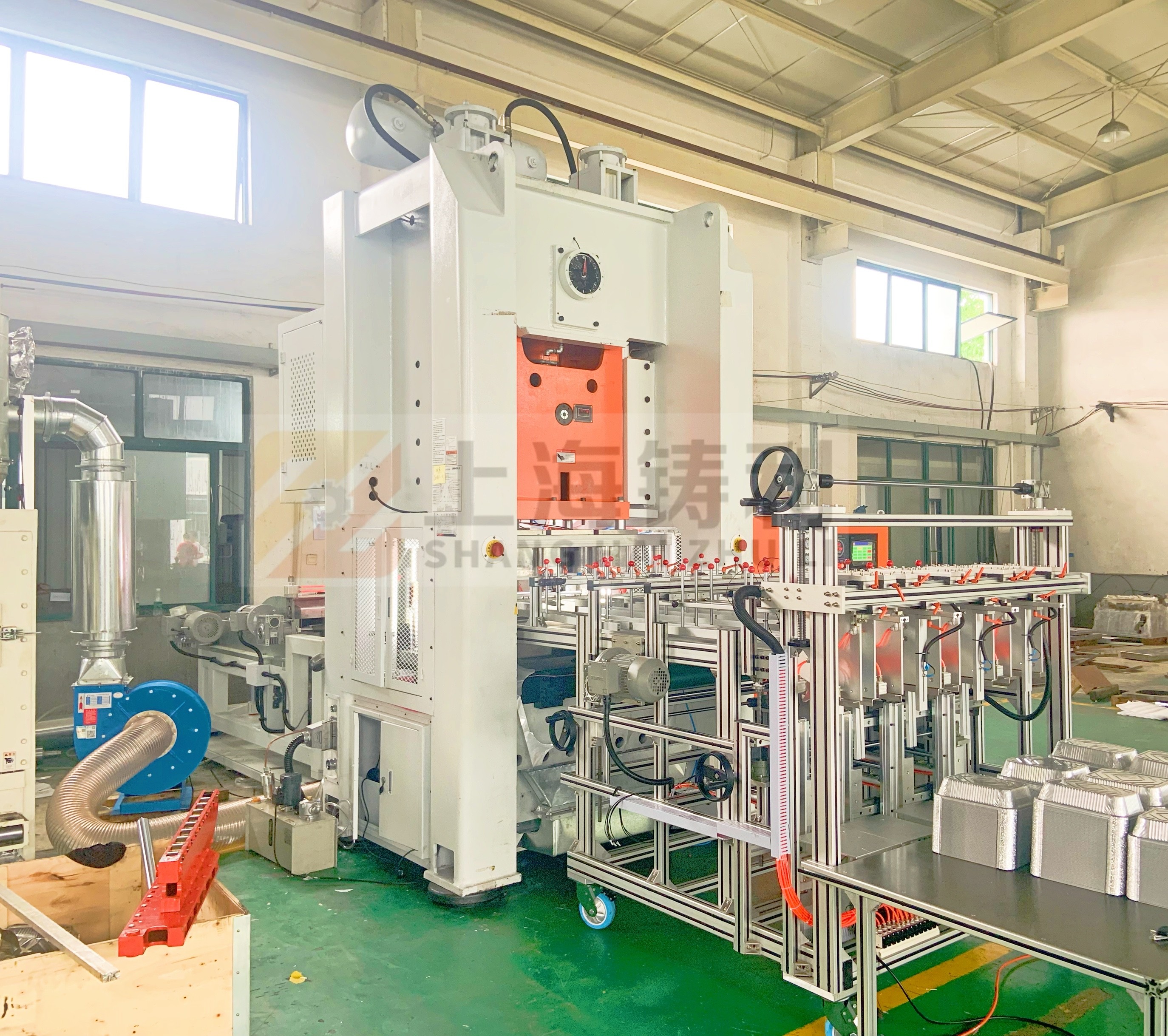 CE Aluminium Foil Food Container Making Machine Aluminum Foil Manufacturing Machine